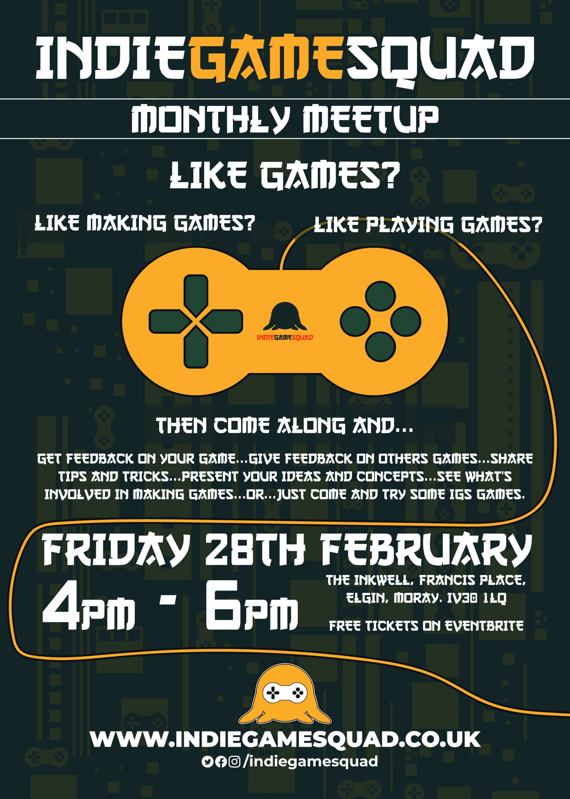 Indie Game Squad Monthly Meetup Episode: 2 Indie Game Squad