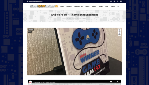 Game Jam 192 theme announcement