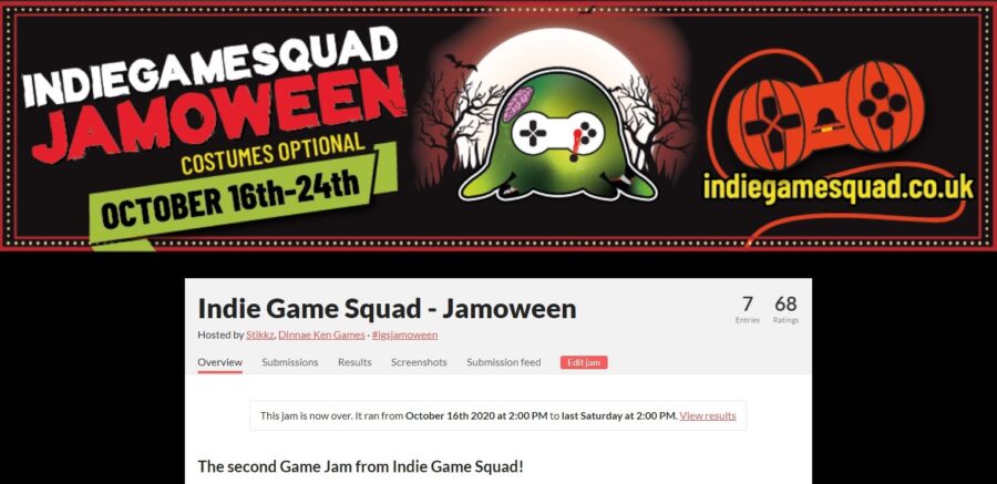 Jamoween from Indie Game Squad