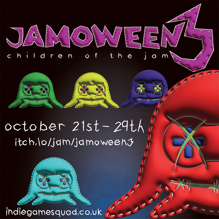 Jamoween 3 - children of the jam - A game jam that runs from the 21st to 29th October 2022