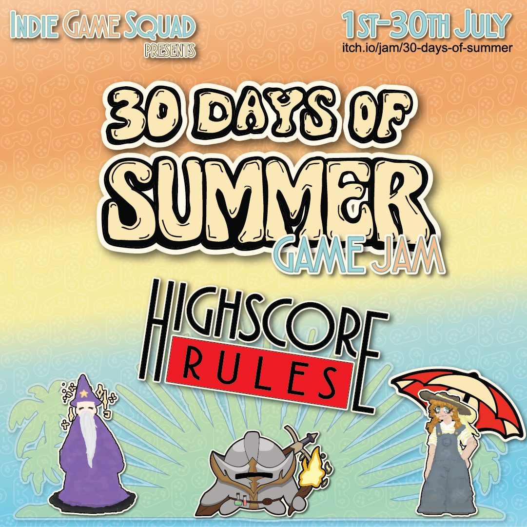 30 days of summer banners and poster assets Lily_social media 1080 x 1080 copy